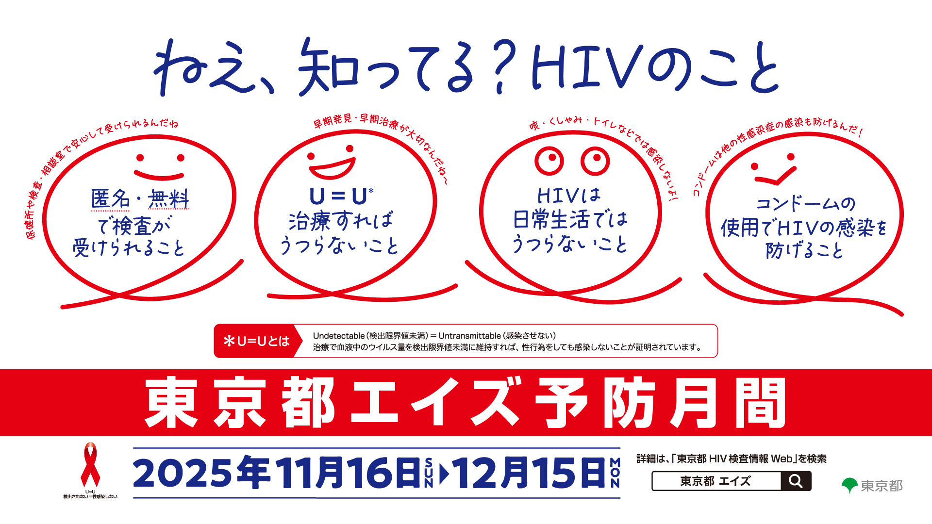 東京都HIV検査・相談月間